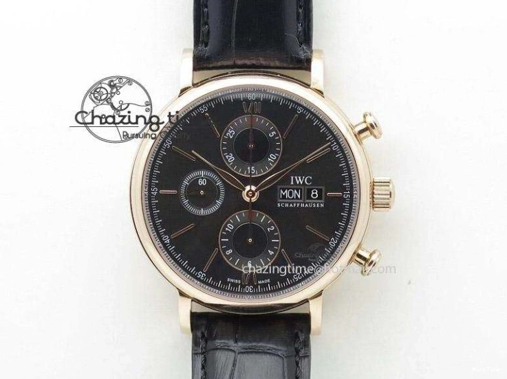 MIROTIME 0502 Mark XVIII IW327010 SS M+F 1:1 Best Edition Blue Dial on Brown Leather Strap A Resilient 7051